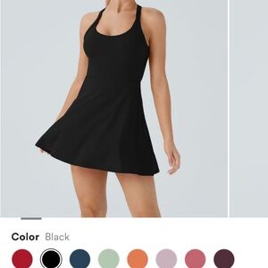 HALARA Black Backless Dress